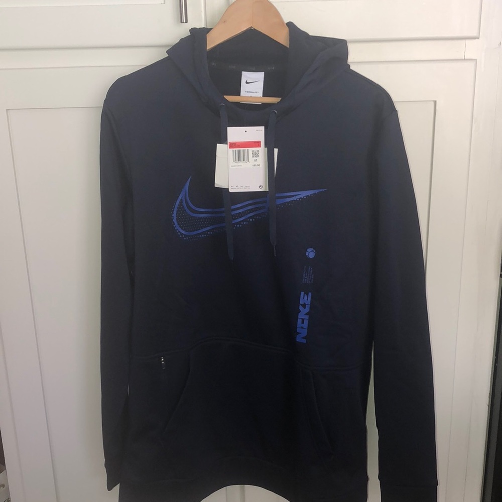 NEW Men’s Nike Sweatshirt / Hoodie - Adult Large (Color: Navy)